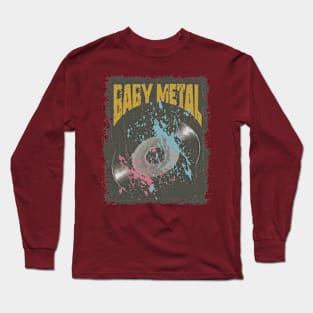 Baby Metal Vintage Vynil Long Sleeve T-Shirt